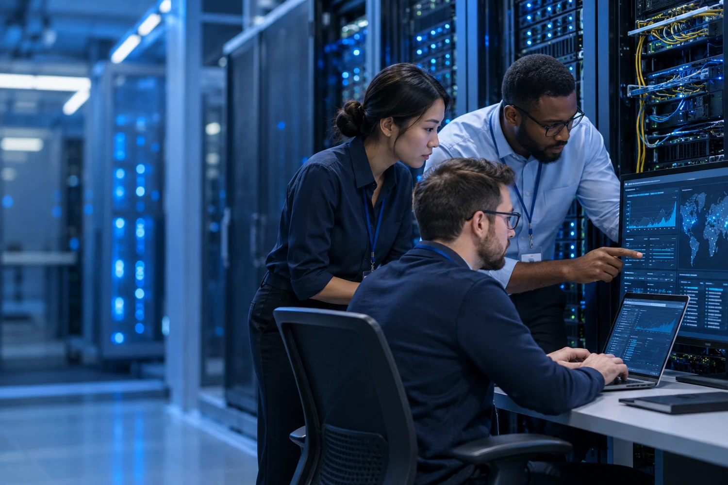 Cybersecurity service visual