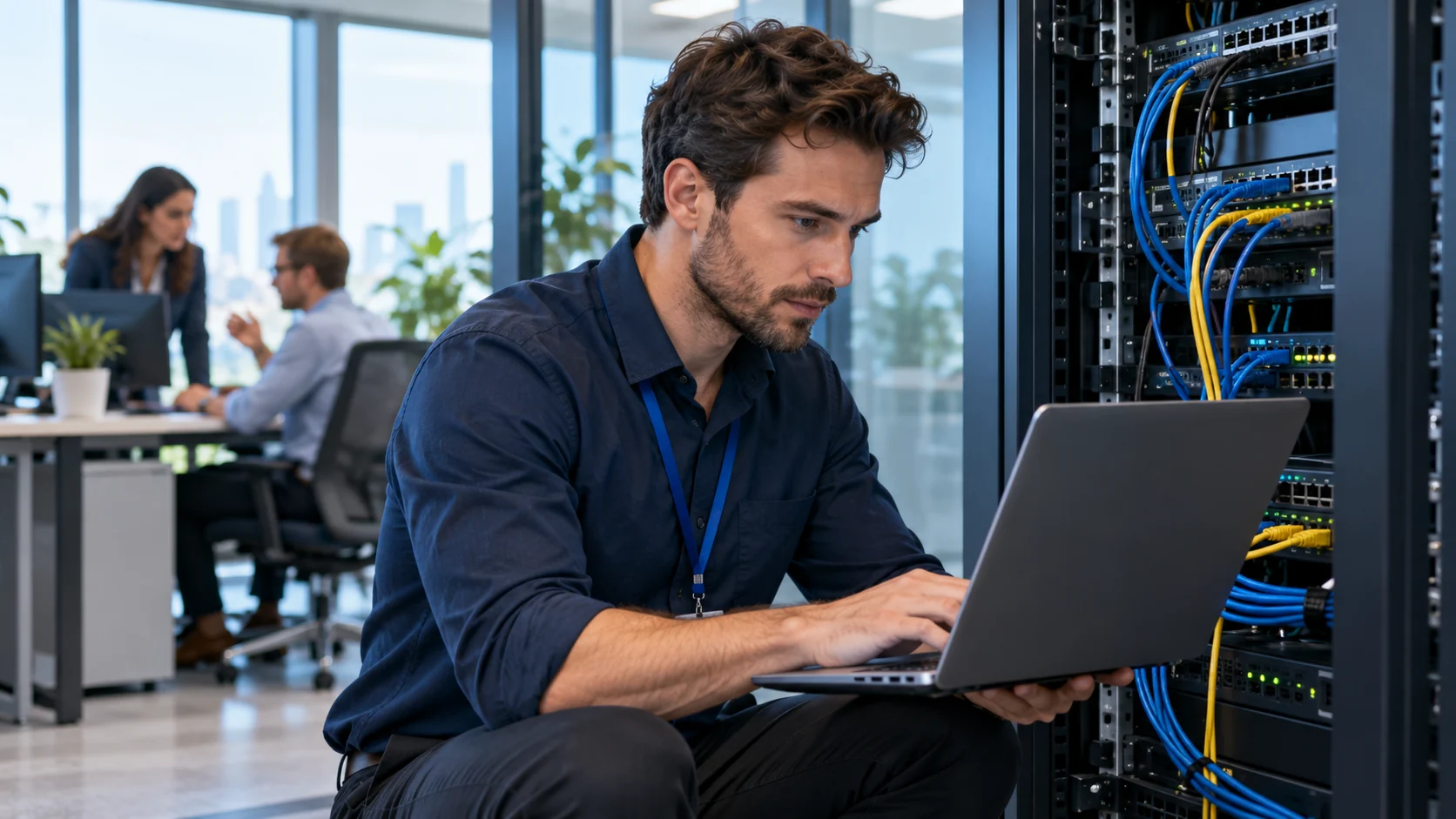 IT Support & Networks service visual